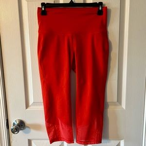 Old Navy Compression Crop Legging (Bright Red)
